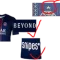 BEYOND +Snipes +star (左袖广告+背下广告+印前星)