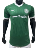 2025-26Mens Palmeiras Home Player Version Soccer Jersey