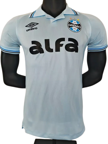 2025-26 Men’s  Gremio white away  Player version Soccer Jersey