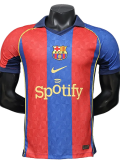 2025-26 Barcelona Red Blue Special Edition Player Version soccer jersey