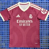 2026-27 Real Madrid  Purple Pink Fans Soccer Jersey