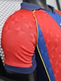 2025-26 Barcelona Red Blue Special Edition Player Version soccer jersey