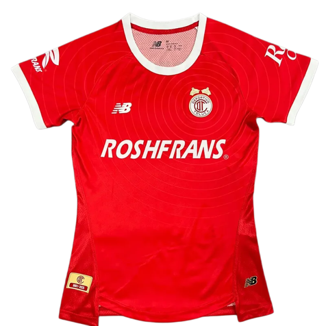2025-26 Women Toluca Double-Champion  Soccer Jersey