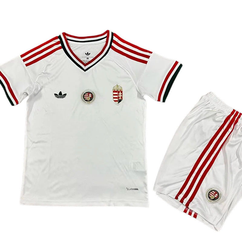 2026-27 Kids Hungary Away  Soccer Jersey