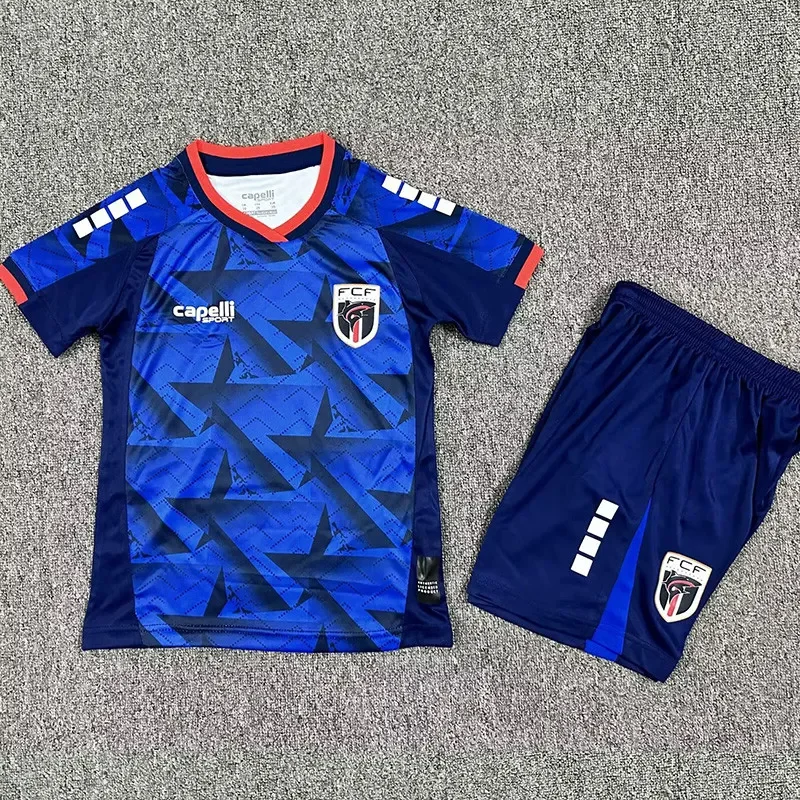 2026-27 Cape Verde Home Kids Soccer Jersey