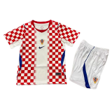 2026-27 Kids Croatia Home  Soccer Jersey