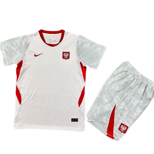 2026-27 Kids Poland Home  Soccer Jersey