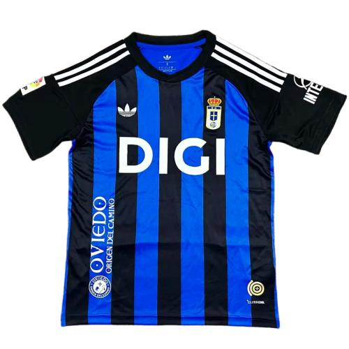 2025-26 Real Oviedo Blue Special Edition Fans Soccer Jersey