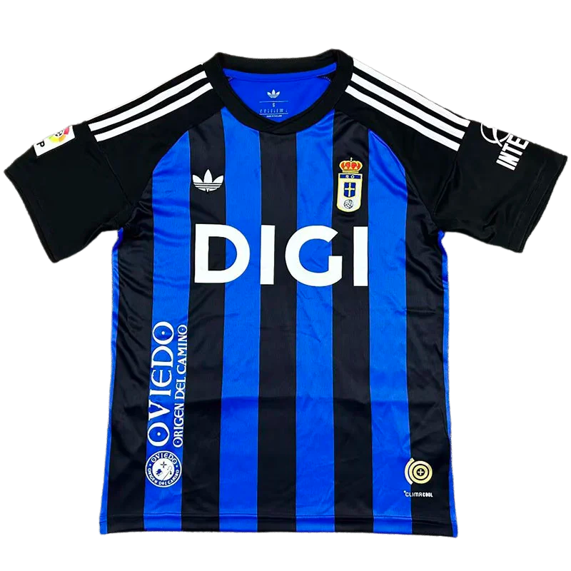 2025-26 Real Oviedo Blue Special Edition Fans Soccer Jersey