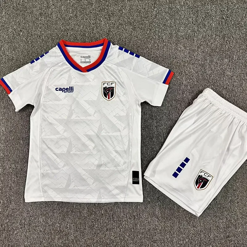 2026-27 Kids Cape Verde Away  Soccer Jersey
