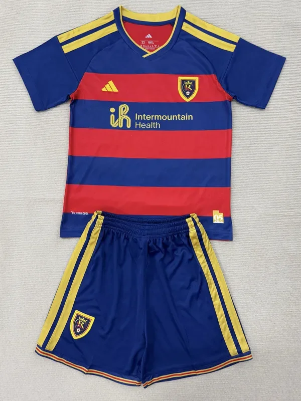 2026-27 Kids Real Salt Lake Home  Soccer Jersey