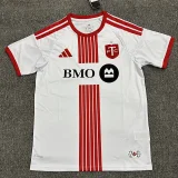 2026-27 Toronto FC Away White Red Fans Soccer Jersey