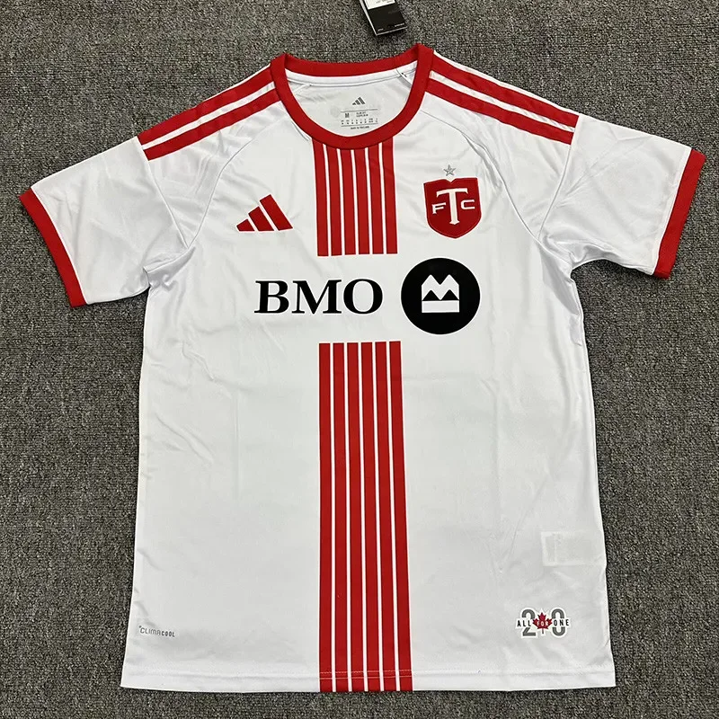 2026-27 Toronto FC Away White Red Fans Soccer Jersey