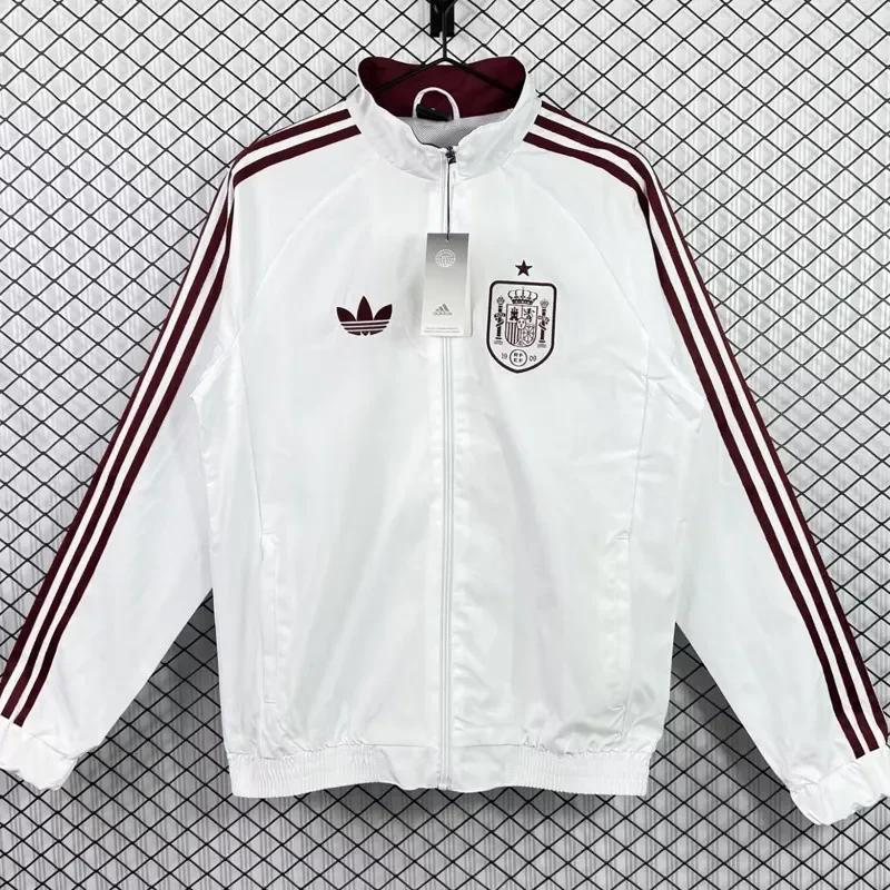 2026-27 Spain White Windbreaker