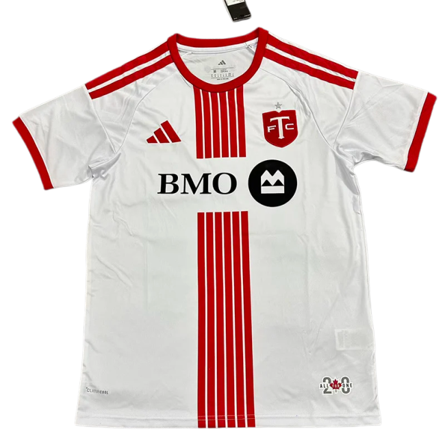 2026-27 Toronto FC Away White Red Fans Soccer Jersey