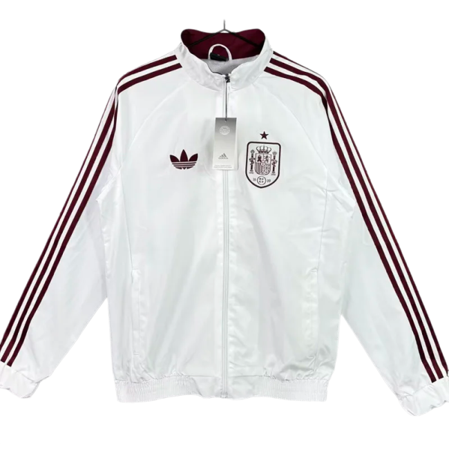 2026-27 Spain White Windbreaker