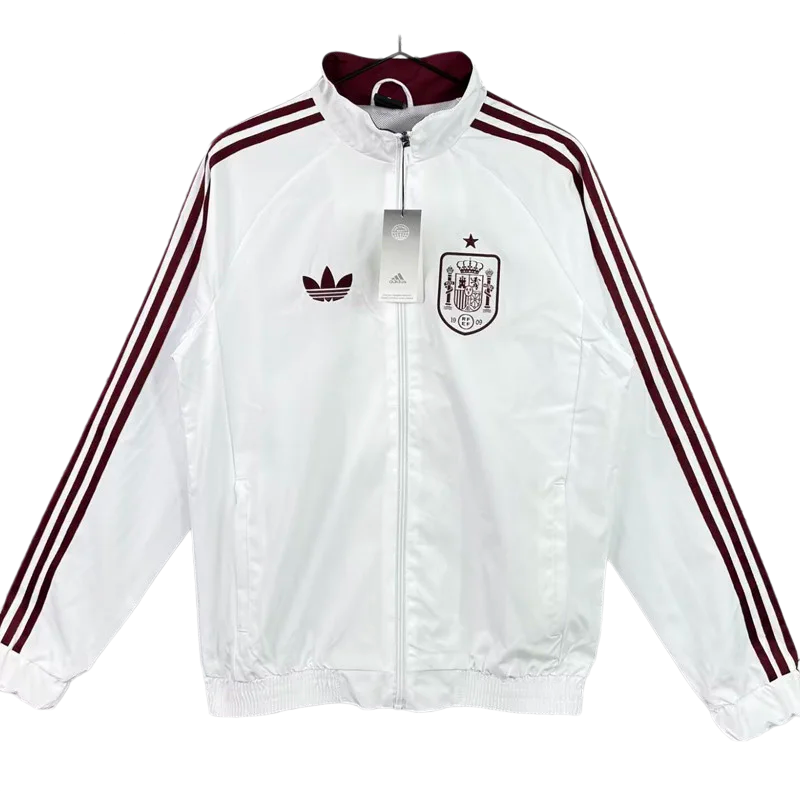 2026-27 Spain White Windbreaker
