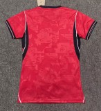 2026-27 Women England away  Red  Soccer Jersey