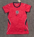 2026-27 Women England away  Red  Soccer Jersey