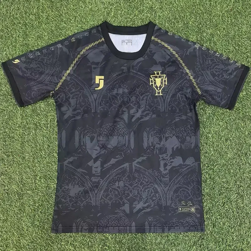 2026-27 Mens Portugal black Special Edition soccer Jersey