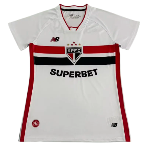 2026-27 Women Sao Paulo home Soccer Jersey