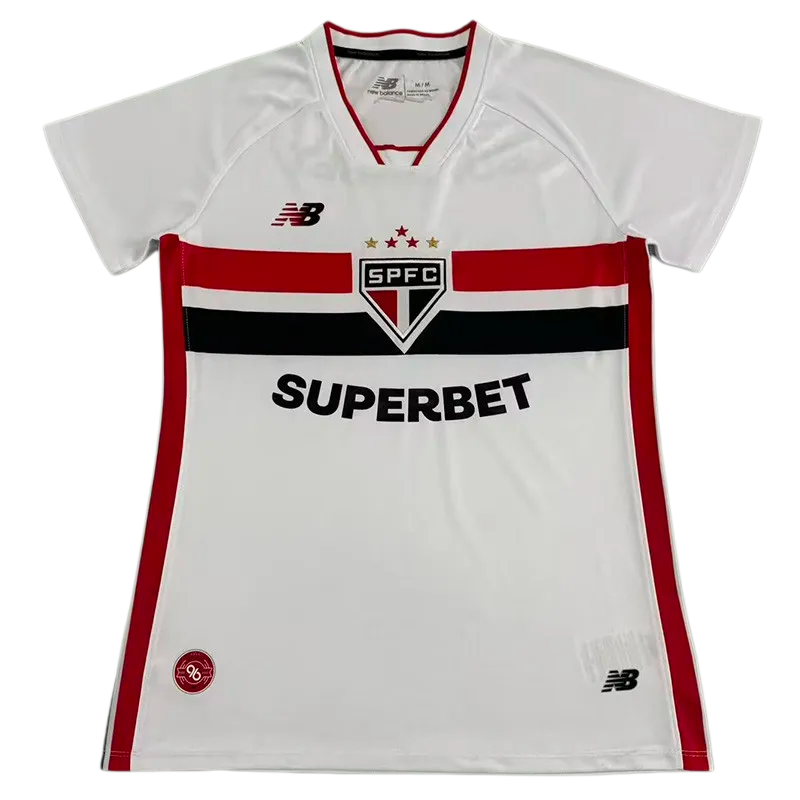 2026-27 Women Sao Paulo home Soccer Jersey