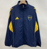 2025-26 Boca Juniors blue Windbreaker