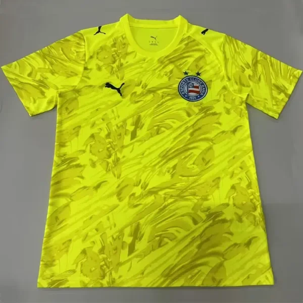 2026-27 BaHia Fluorescent Green Goalkeeper Fans Soccer Jersey