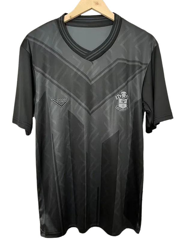 1993-1995 Southampton Black Retro Soccer Jersey