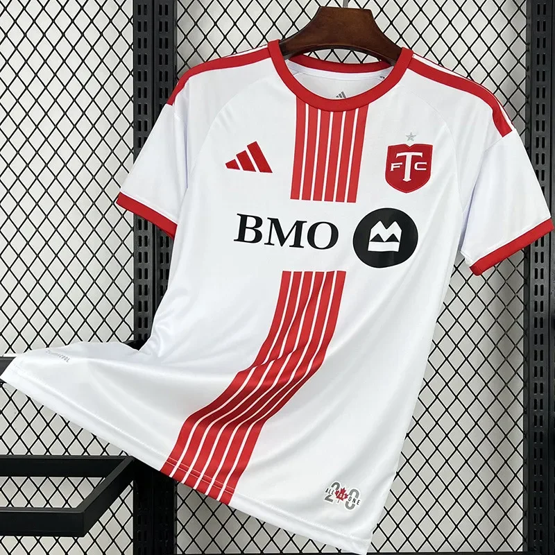 2026-27 Toronto FC Away White Red Fans Soccer Jersey