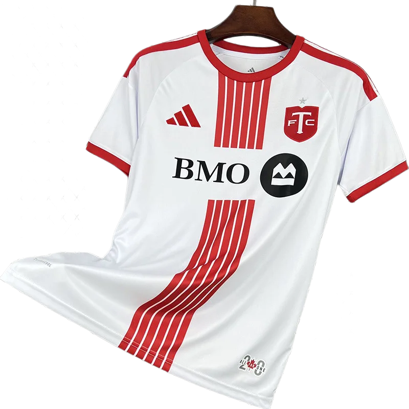 2026-27 Toronto FC Away White Red Fans Soccer Jersey