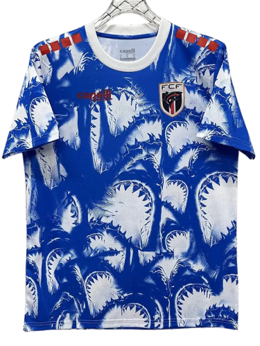 2026-27 Cape Verde Blue Pre-Match Training shirts