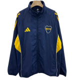 2025-26 Boca Juniors blue Windbreaker