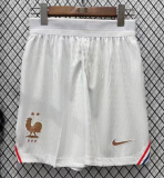 2026-27 France Home Player Version Shorts Pants