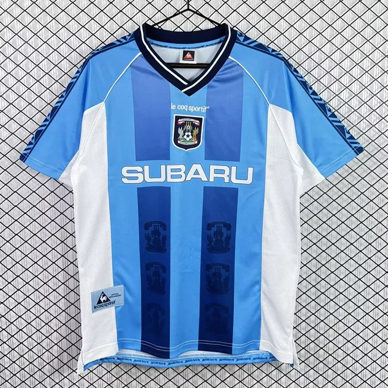 1998-1999 Coventry City Home Retro Soccer Jersey