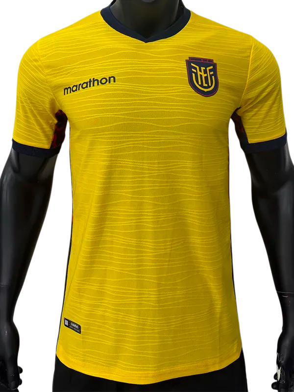 2026-27 Ecuador Home Player Version Soccer Jersey