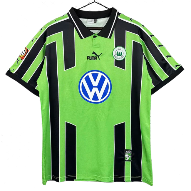 1999-2000 Wolfsburg Away Retro Soccer Jersey
