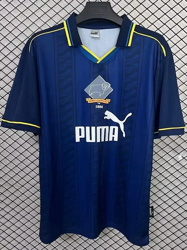 1995-1996 Derby County Away Retro Soccer Jersey