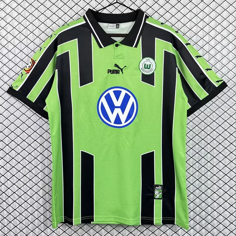 1999-2000 Wolfsburg Away Retro Soccer Jersey