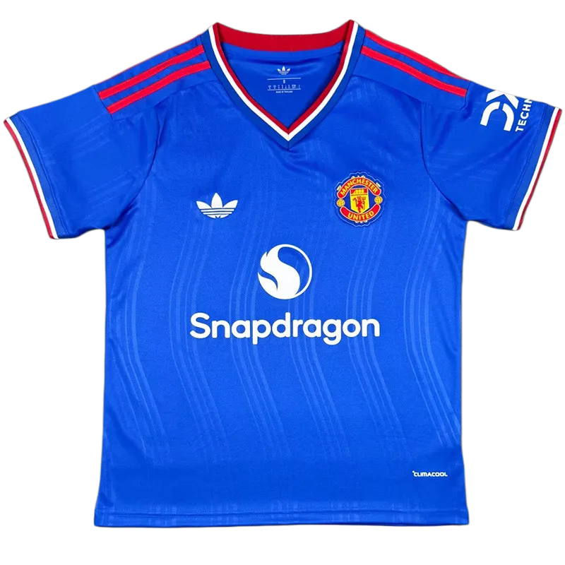 2026-27 Mens Manchester United Blue Special Edition Fans Soccer Jersey