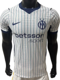 2026-27 Mens Inter Milan White Player Version Soccer Jersey