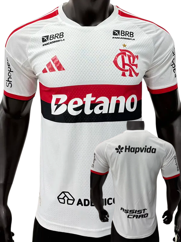 2026-27 Flamengo Away (Print Sponsors) Player Version Soccer Jersey