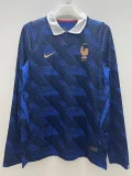 2026-27 France Home Long Sleeve Soccer Jersey