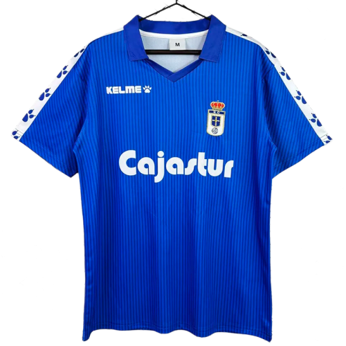 1992-1993 Real Oviedo Home Retro Soccer Jersey