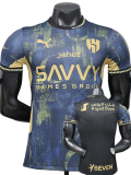 2026 Al-Hilal Blue Black Special Edition Player Version Soccer Jersey