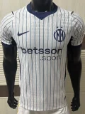 2026-27 Mens Inter Milan White Player Version Soccer Jersey