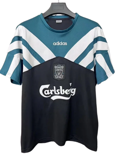 1996-1997 LIV Green Black Retro soccer jersey