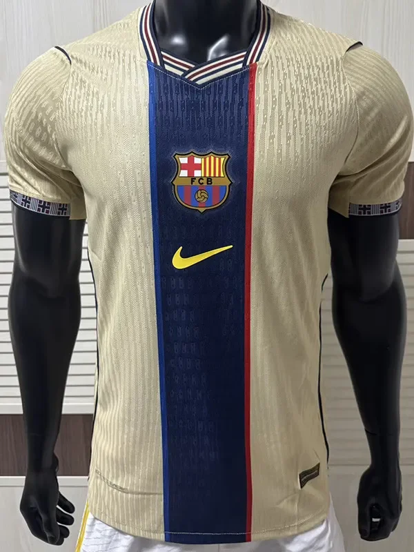 2026-27  Barcelona  Earthy yellow Special Edition Player Version soccer jersey