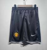 2007-08 Mens Manchester United black Shorts Pants