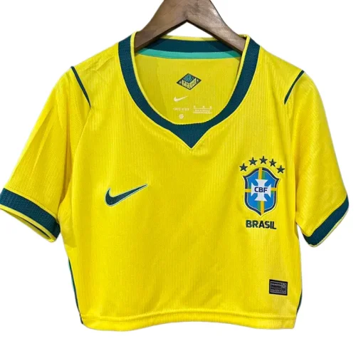 2026 World Cup Brazil Home Women Cheerleader Shirt